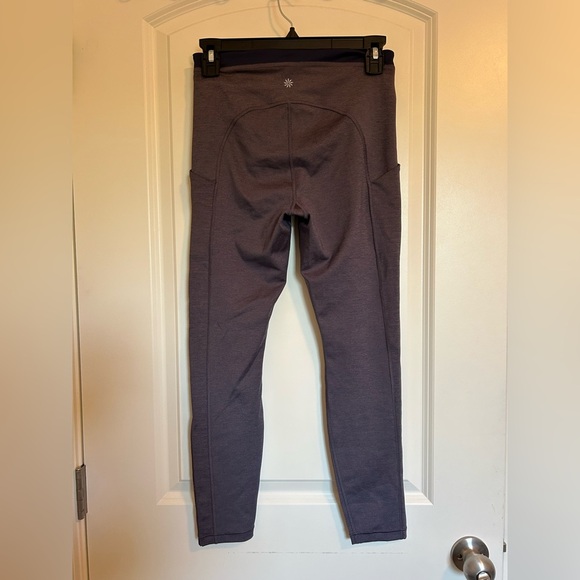 Athleta purple high-rise ultimate stash pocket leggings - Picture 6 of 10